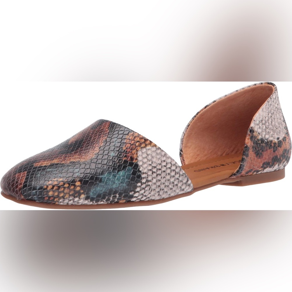 EUC Lucky Brand Women's Drowe Ballet Flat | Blue Multi | Size 7 (37 1/2)